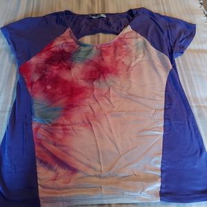 Maurice's Watercolor Cutout Top